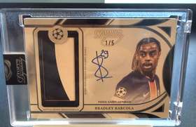 Bradley Barcola Topps Dynasty auto patch