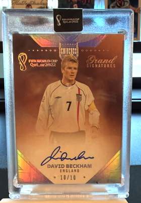 David Beckham Grand Signatures auto