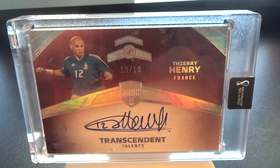 Thierry Henry Transcendent Talents auto